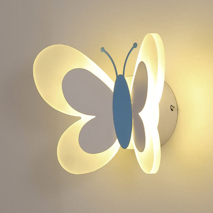Creative Butterfly Acrylic 1-Light LED Wall Sconce