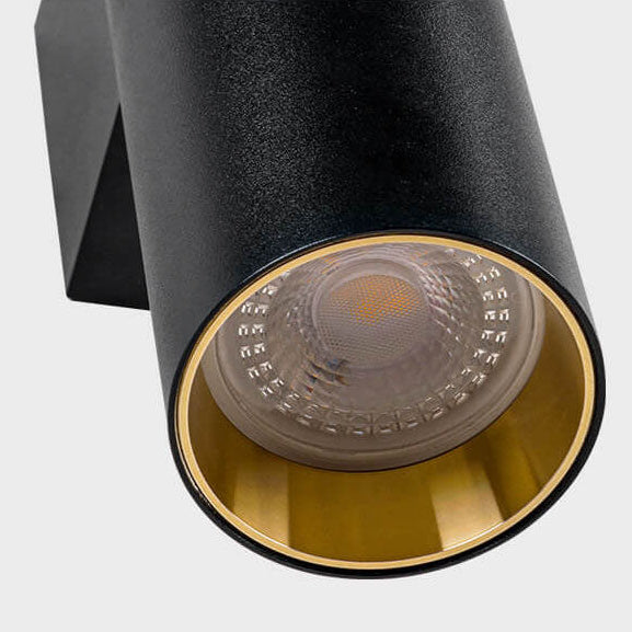 Modern Minimalist Round Aluminum Cylindrical Wall Sconce
