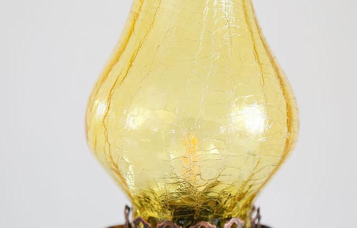 Vintage Antique Kerosene Oil Lamp Classic 1-Light Table Lamp