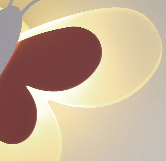 Creative Butterfly Acrylic 1-Light LED Wall Sconce
