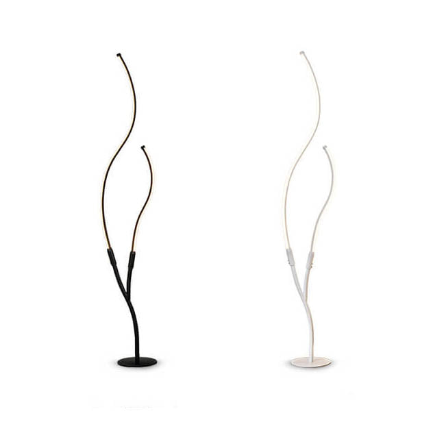 Modern Minimalist White Floor Lamp