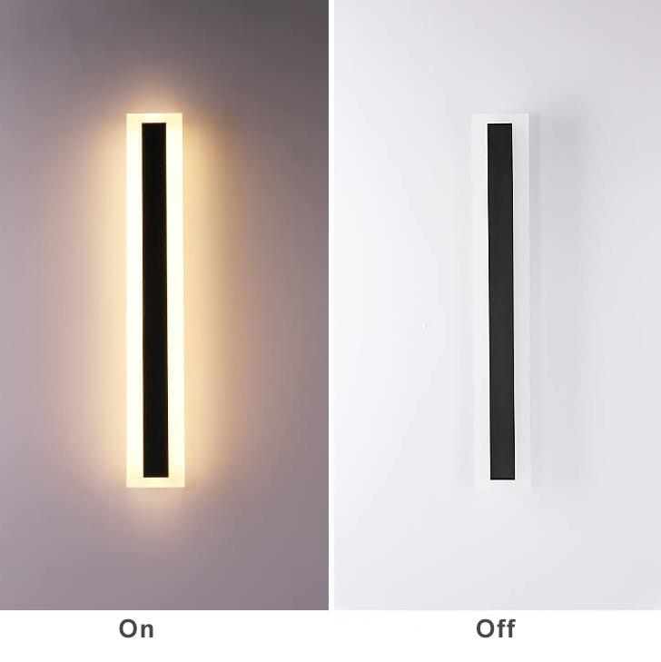 Minimalist Elongated Bar Shaped 1-Light LED Wall Sconce