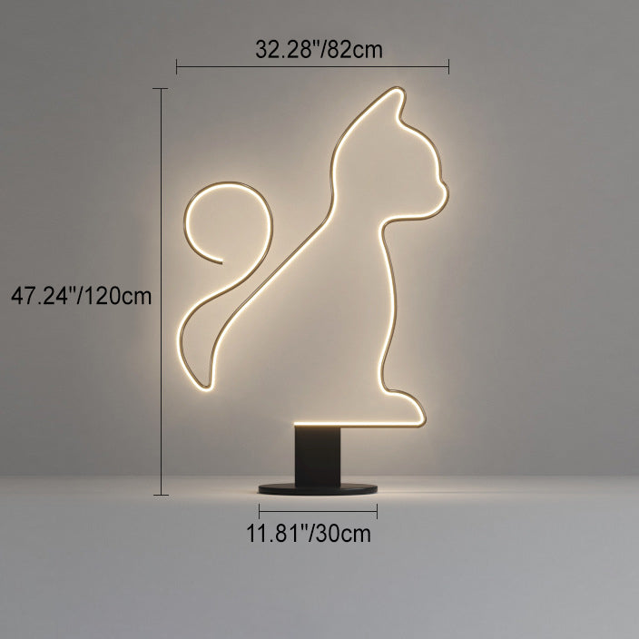 Modern Black Floor Lamp