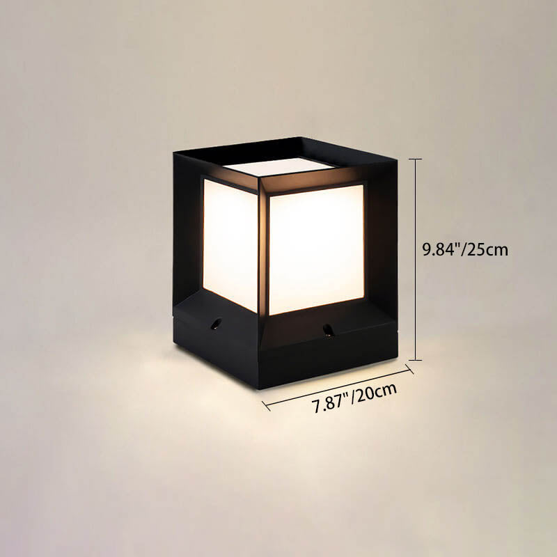 Modern Black Outdoor Stake Light