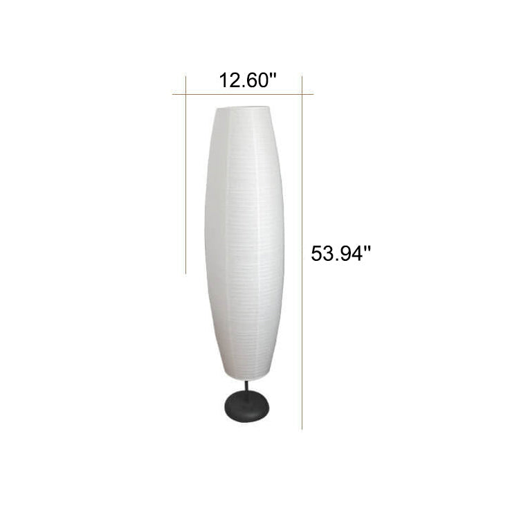 Nordic White 2-Light Floor Lamp