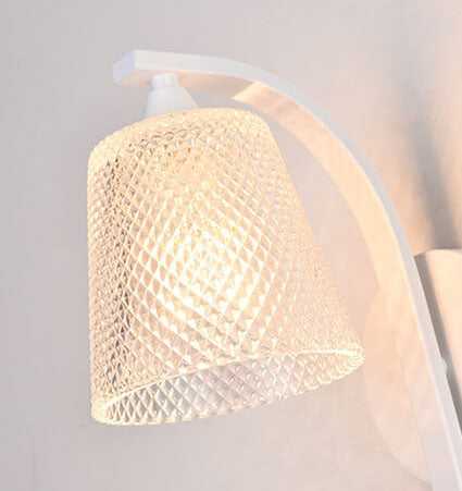 Modern Simple Resin Bird Glass Shade 1-Light Wall Sconce