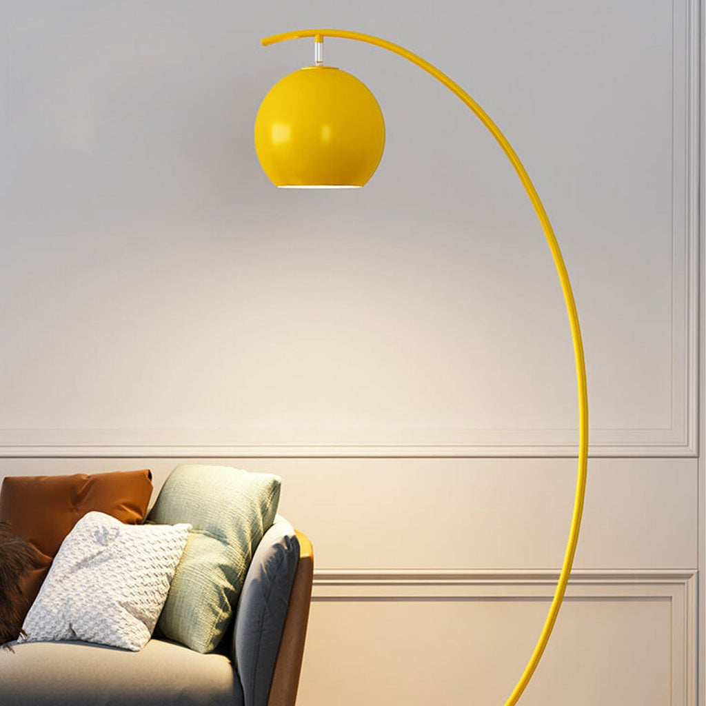 Nordic Yellow Floor Lamp