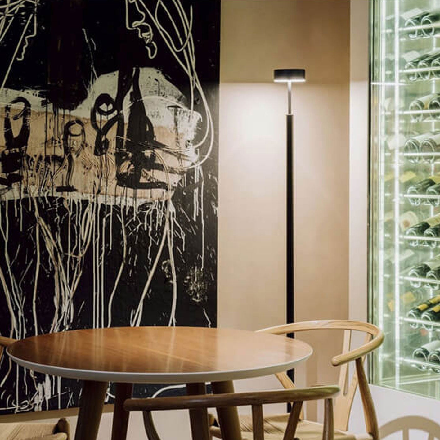 Nordic Black Floor Lamp