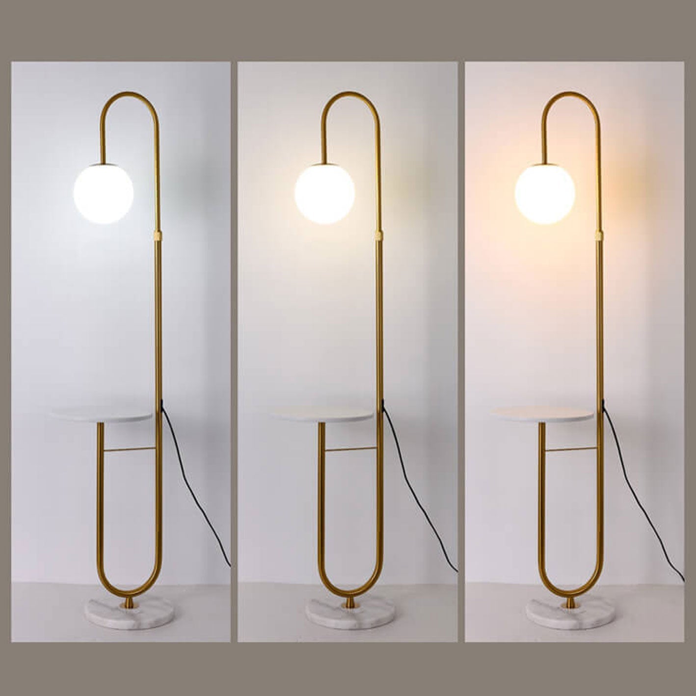 Nordic Black Floor Lamp