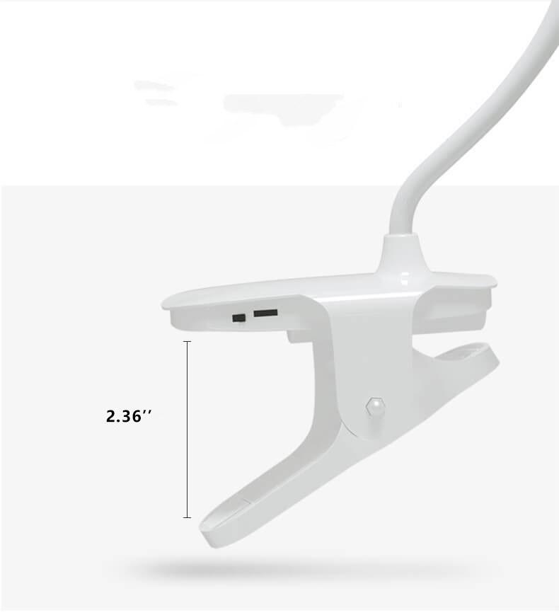 Simple LED Clip Desk Lamp Rechargeable Eye Desk Lamp