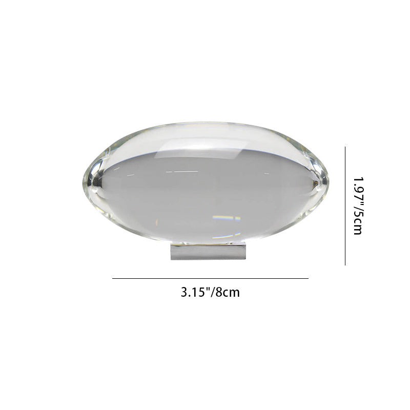 Crystal Projection Angel Eye LED Table Lamp