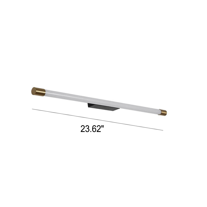 Modern Minimalist Vanity Thin Tube PC LED Wall Light