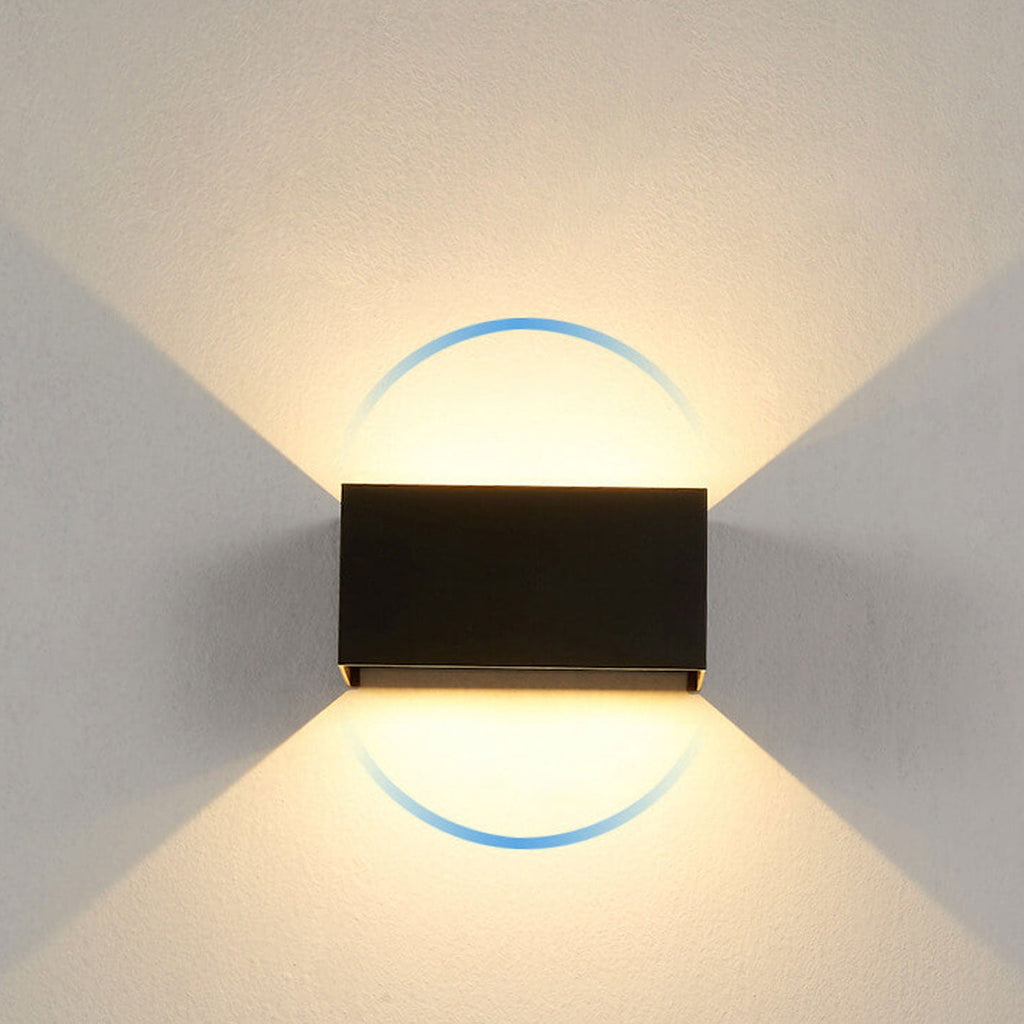 Modern Outdoor Waterproof Up Down LED Wall Sconce