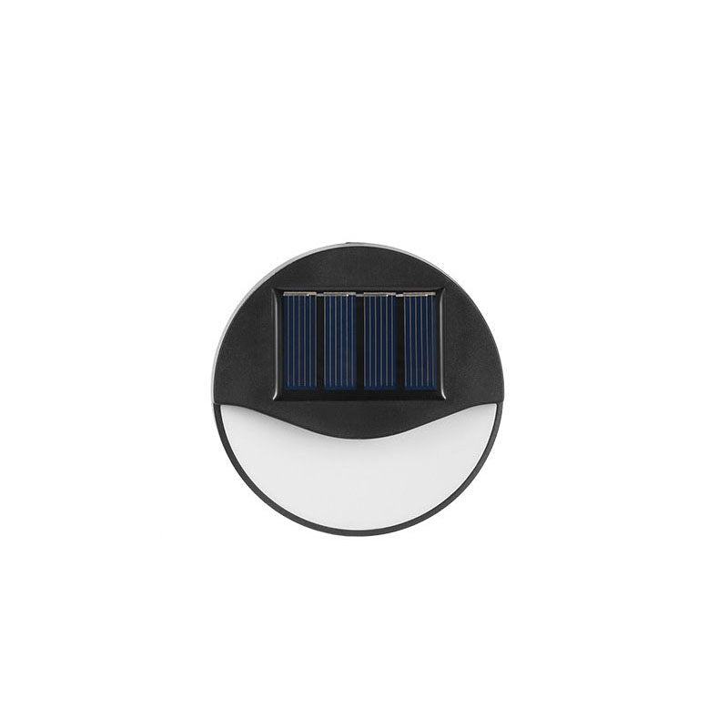 Modern Minimalist Solar LED Outdoor Patio Step Wall Light
