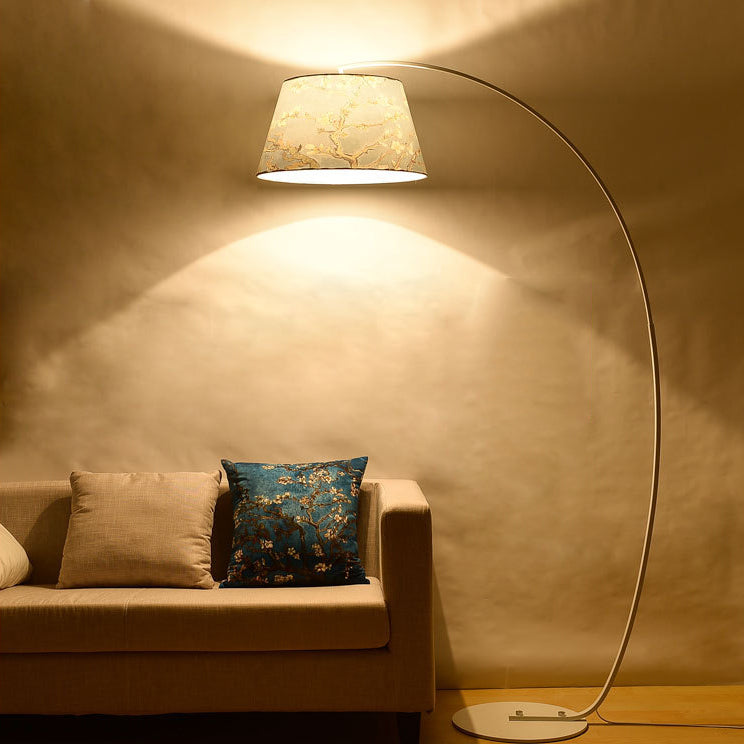 Modern White Floor Lamp