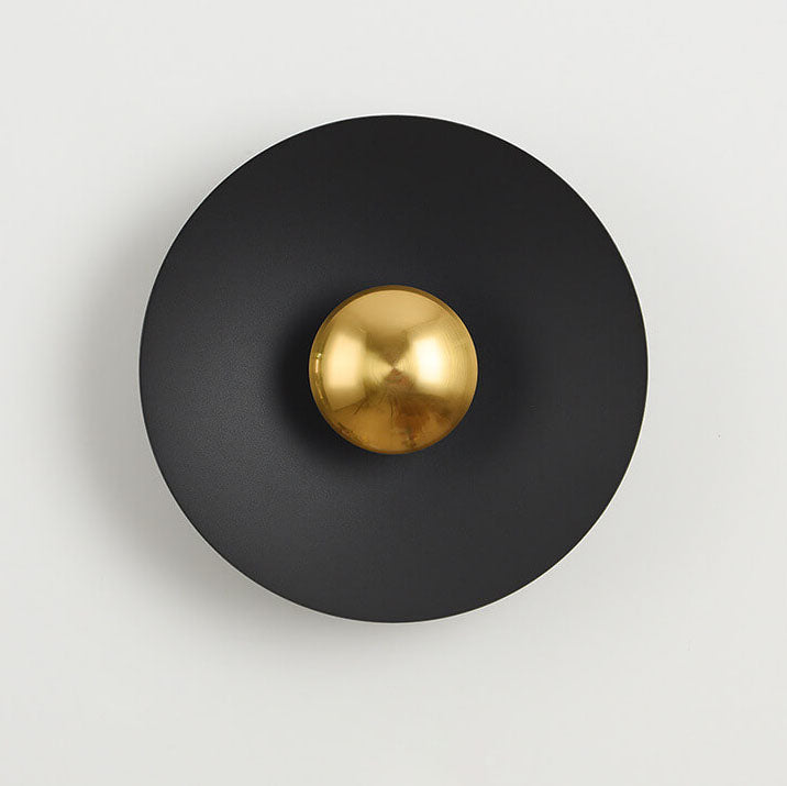 Nordic Creative Multicolor Round Disc LED Wall Sconce