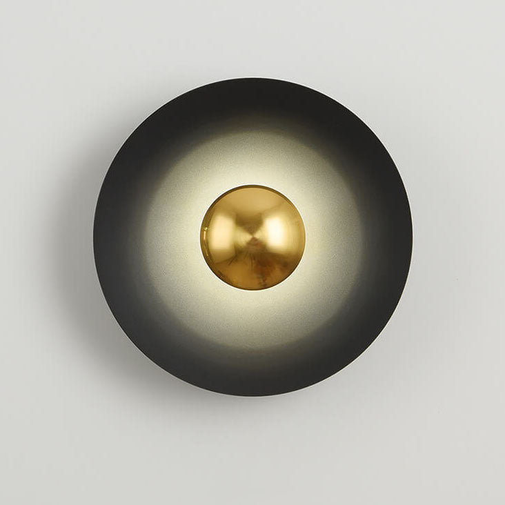 Nordic Creative Multicolor Round Disc LED Wall Sconce