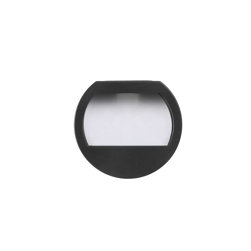 Modern Minimalist Solar LED Outdoor Patio Step Wall Light