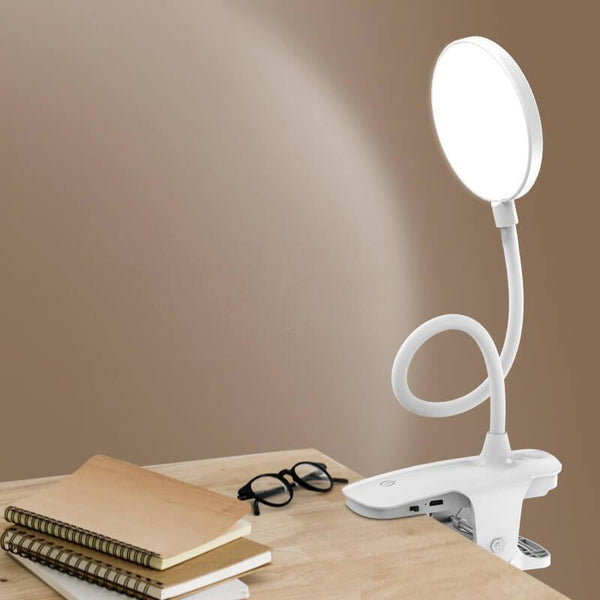 Simple LED Clip Desk Lamp Rechargeable Eye Desk Lamp