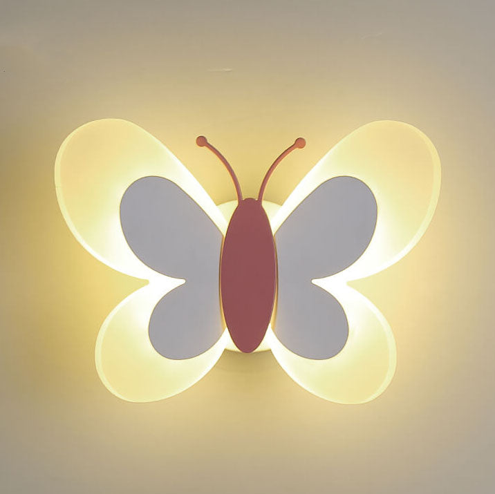 Creative Butterfly Acrylic 1-Light LED Wall Sconce
