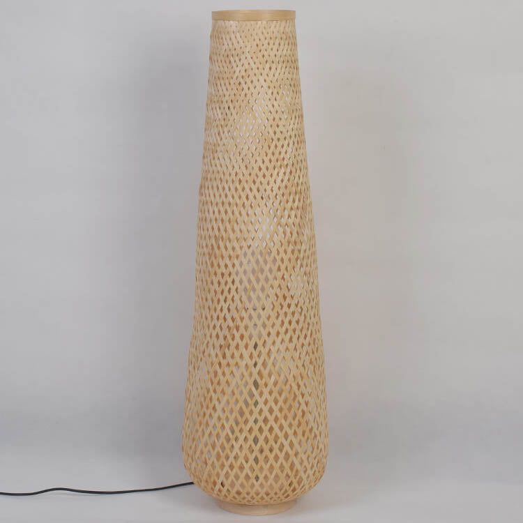 Modern Bamboo Floor Lamp