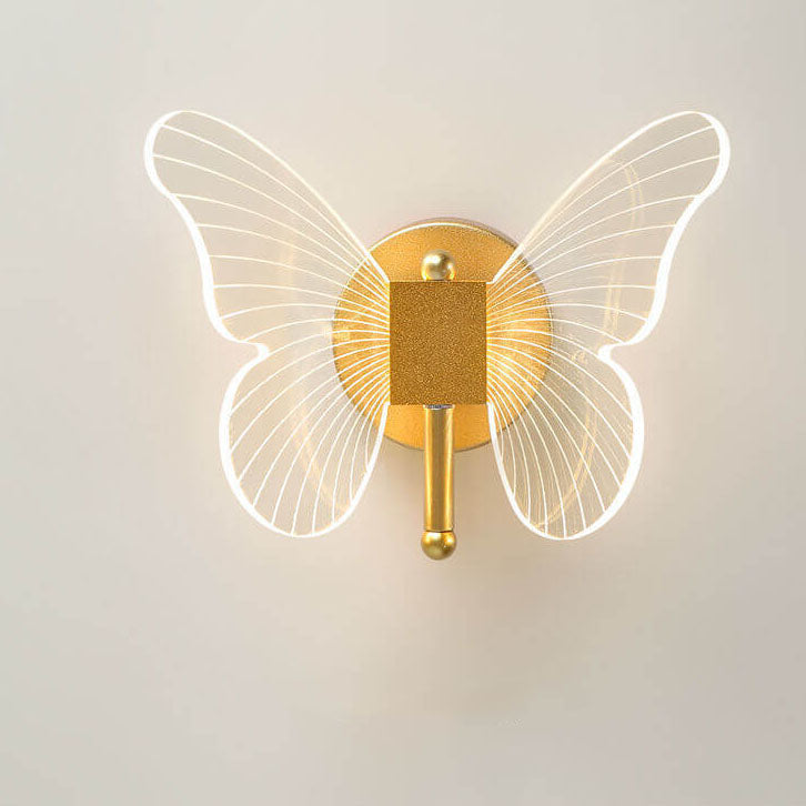Nordic Creative Butterfly Acrylic LED Wall Sconce