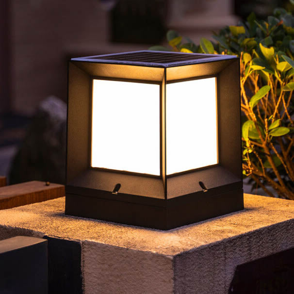 Modern Black Outdoor Stake Light