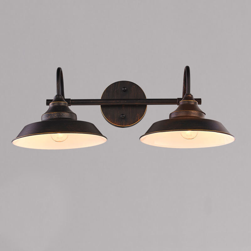 Industrial Vintage Old Iron Barn 1/2/3 Light Wall Sconce
