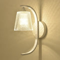 Modern Simple Resin Bird Glass Shade 1-Light Wall Sconce