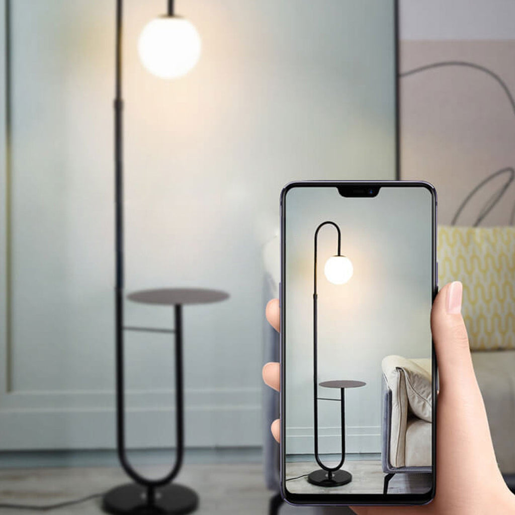 Nordic Black Floor Lamp