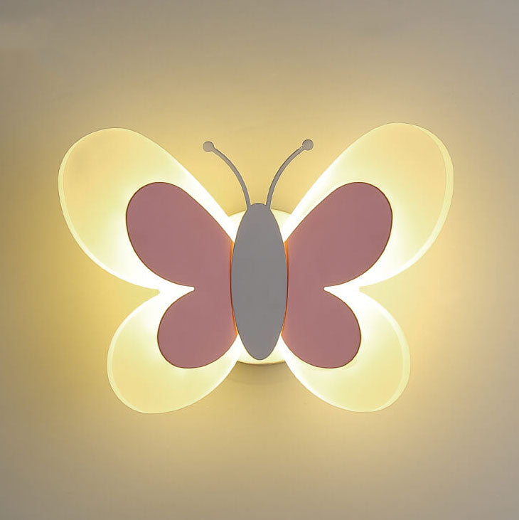 Creative Butterfly Acrylic 1-Light LED Wall Sconce