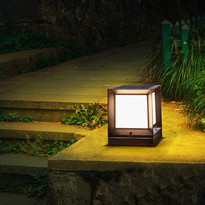 Modern Black Outdoor Stake Light