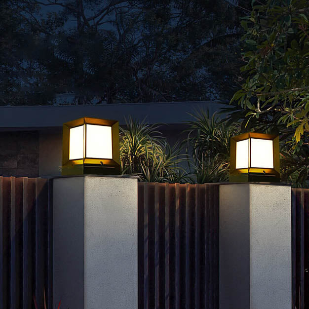 Modern Black Outdoor Stake Light