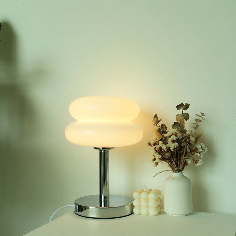 Glass Tart Design 1-Light Table Lamp