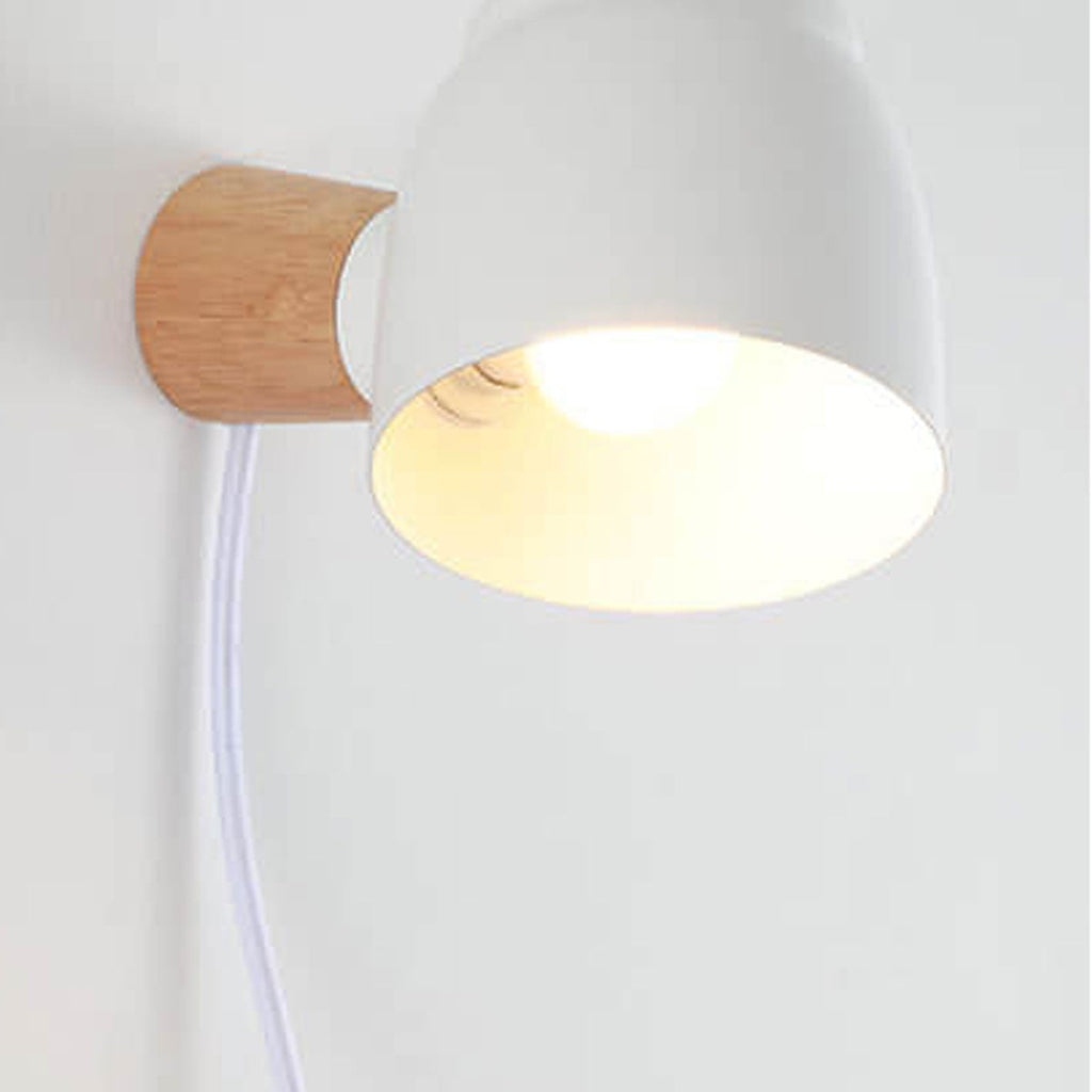 Nordic Minimalist Column Barrel Rotatable Wall Sconce