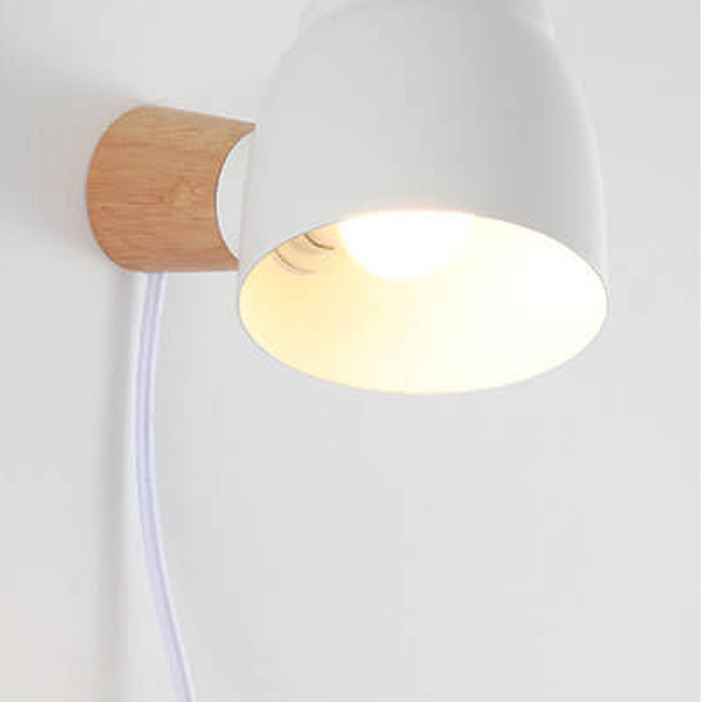 Nordic Minimalist Column Barrel Rotatable Wall Sconce