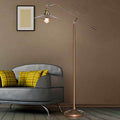 Industrial Bronze Floor Lamp