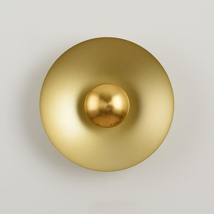 Nordic Creative Multicolor Round Disc LED Wall Sconce