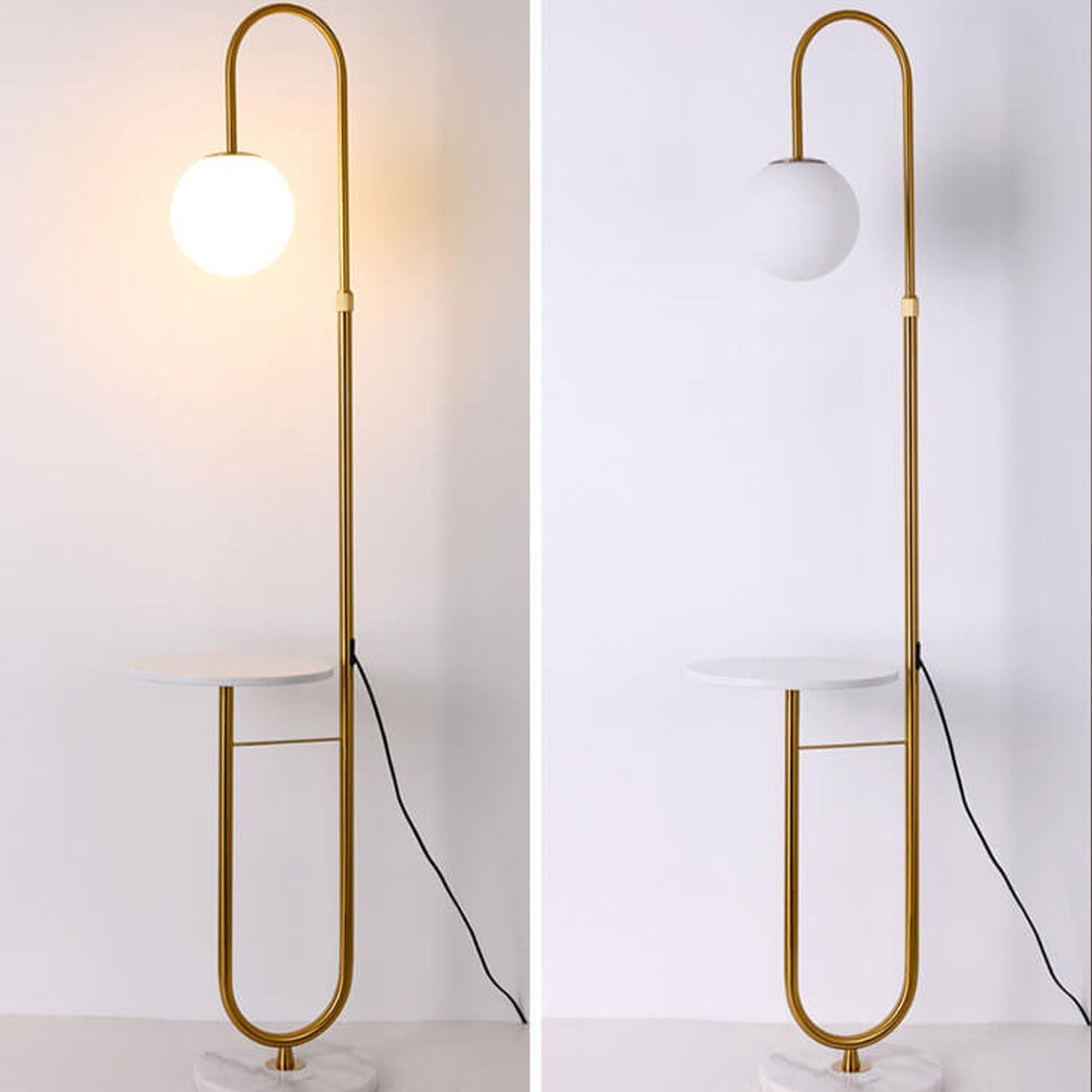 Nordic Black Floor Lamp