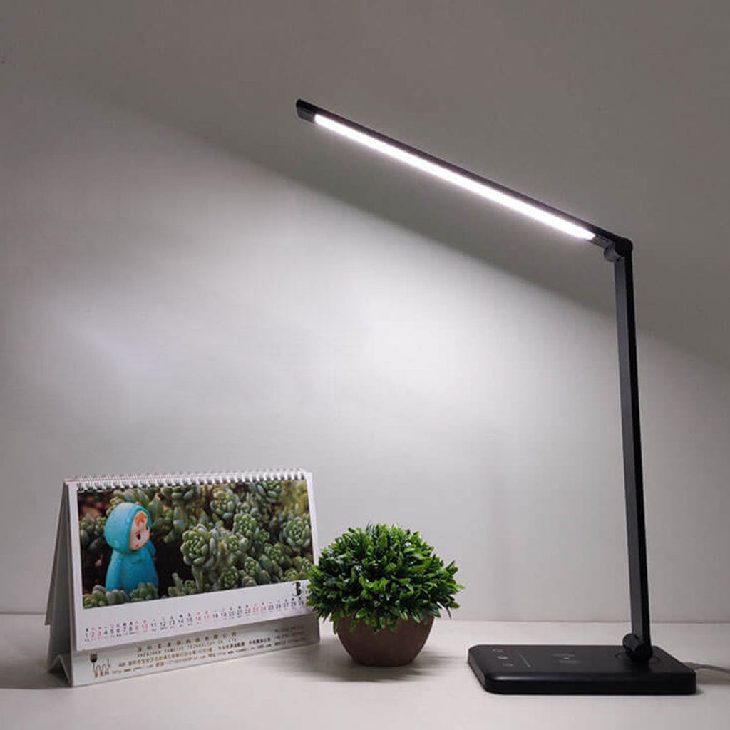 Simple Folding Wireless Rechargeable LED Eye Desk Lamp