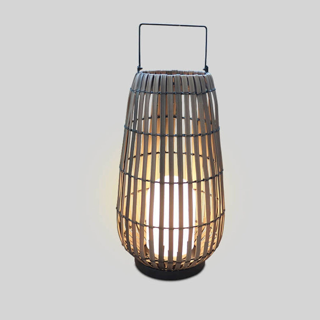 Modern Rattan Outdoor Stake Light