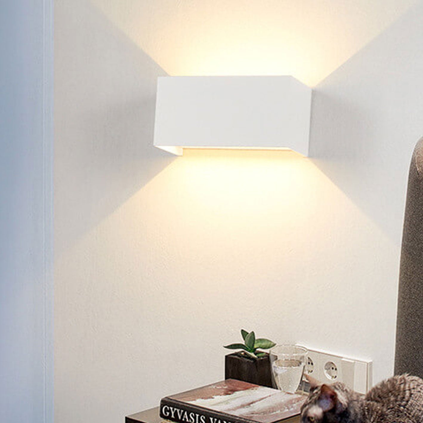 Modern Outdoor Waterproof Up Down LED Wall Sconce