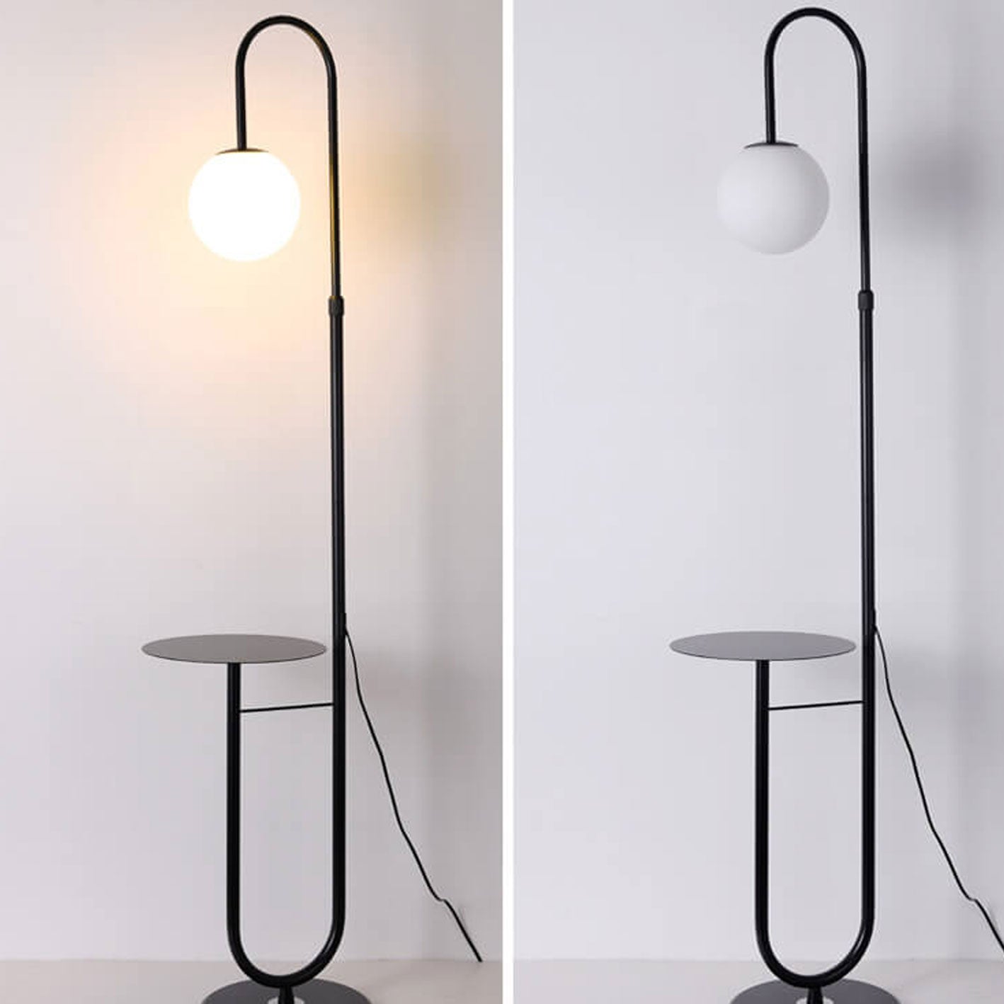 Nordic Black Floor Lamp