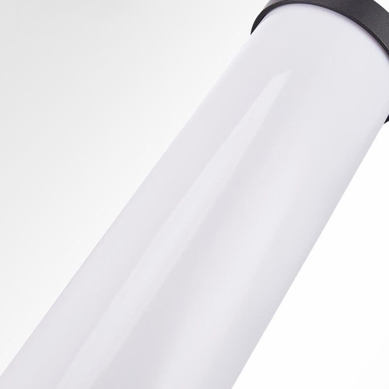 Chic Modern Black Outdoor Stake Light