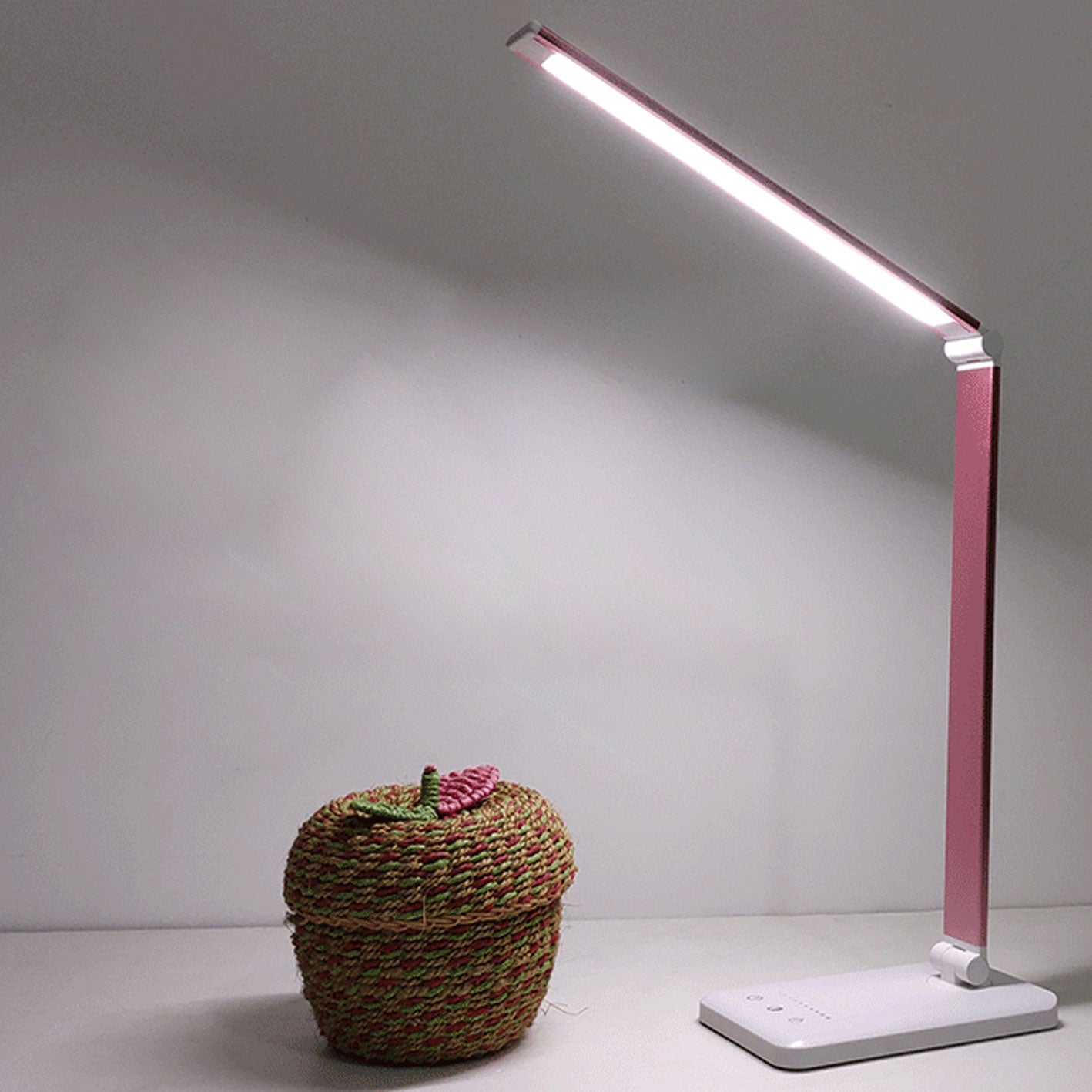 Simple Folding Wireless Rechargeable LED Eye Desk Lamp
