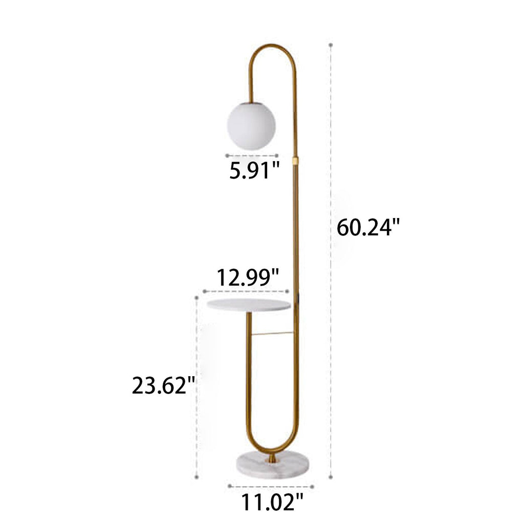 Nordic Black Floor Lamp