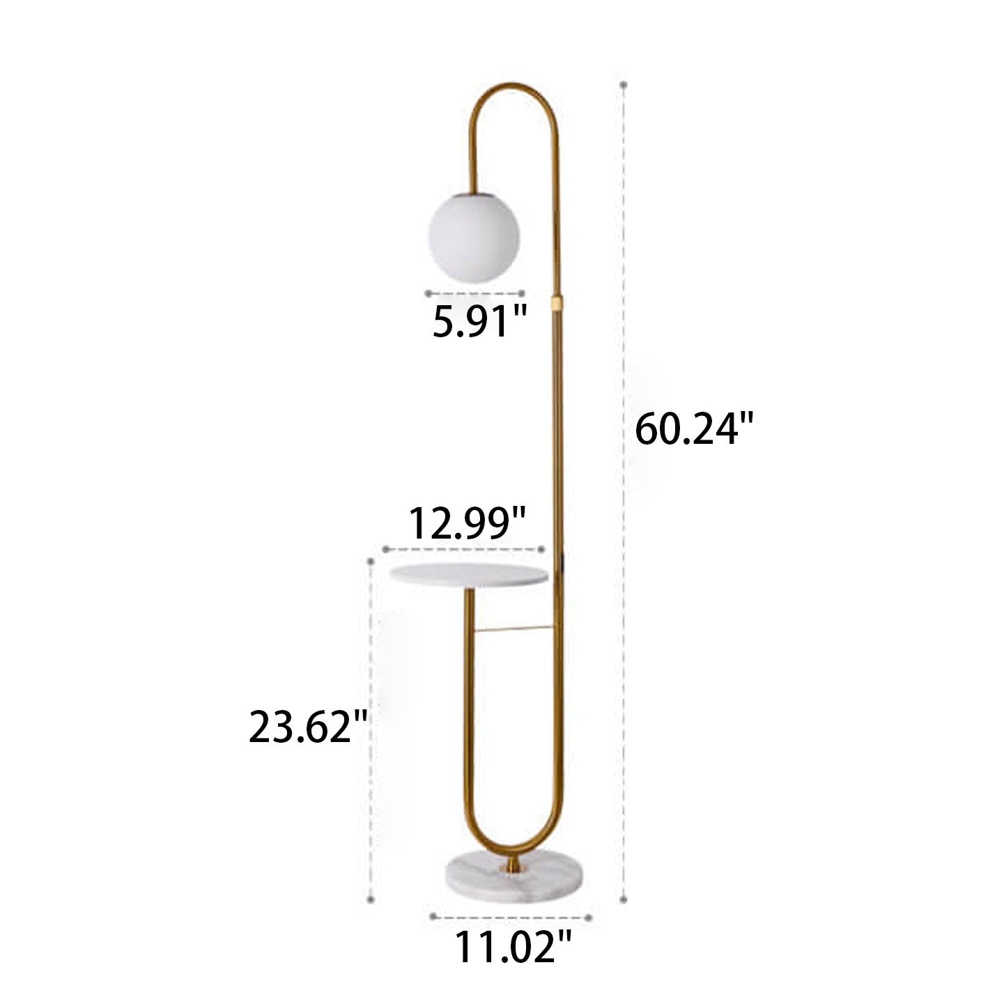 Nordic Black Floor Lamp