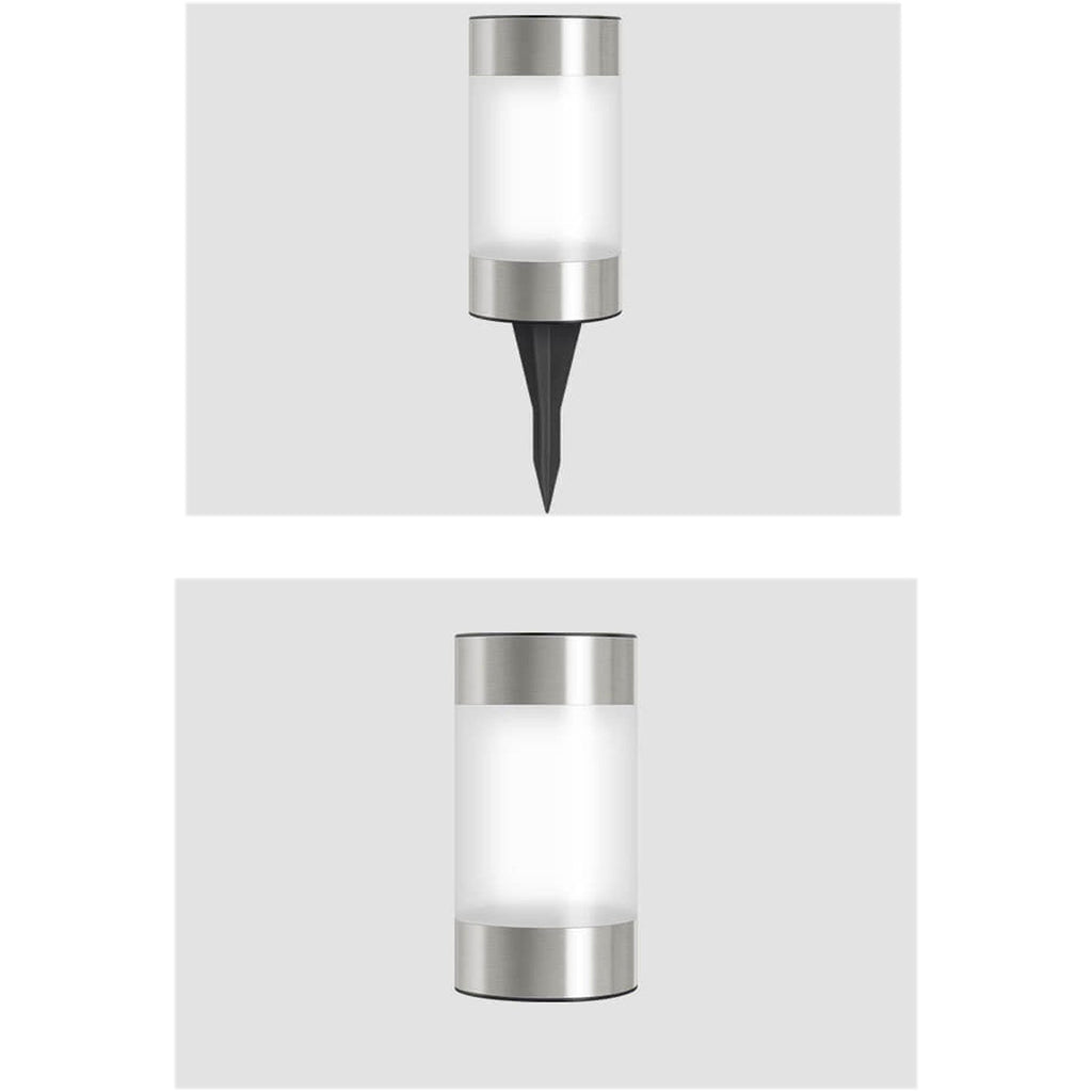 Modern White Outdoor Stake Light