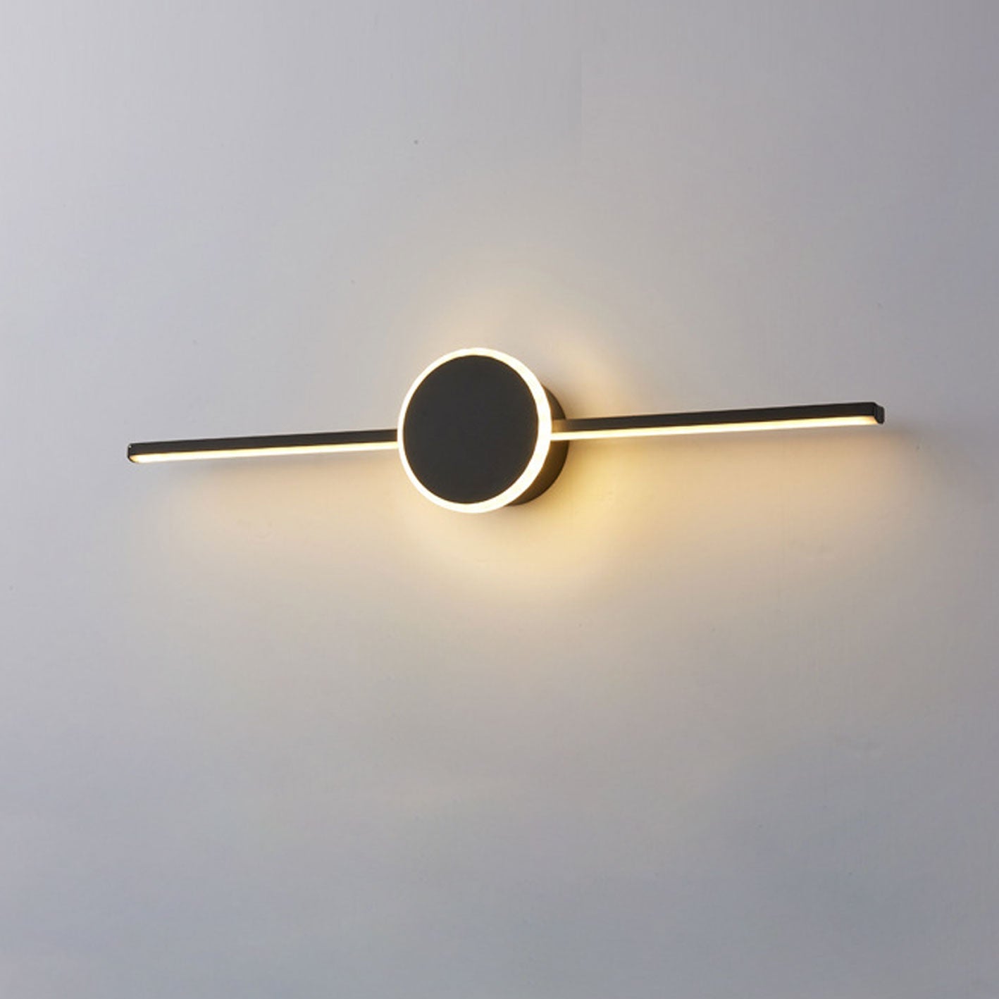 Nordic Minimalist Long Disc LED Bathroom Vanity Wall Sconce