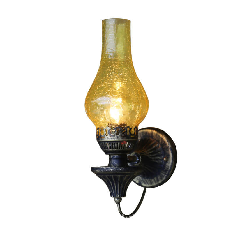 Retro Kerosene Style Antique 1-Light Wall Sconce